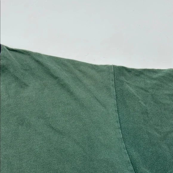 Vintage Polo Ralph Laurem Men's T Shirt XL Green Cotton Made In USA Short Sleeve - Picture 9 of 15